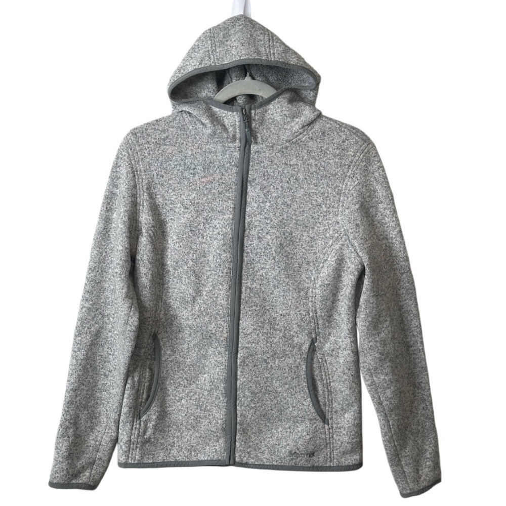 Marmot Women’s‎ Fleece Zip Up Hoodie Heather Gray Sz L